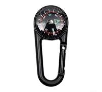 Dolvitrny Metal for compass Keychain With Carabiner Clip 360 Degree Scale