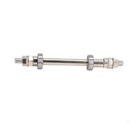 Dolvitrny Metal Solid Hub Axle Spindle Shaft Front Rear Replacement Parts for Mountain Bike Wheel Hub Shift System(Rear)