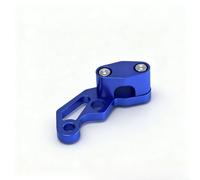 Dolvitrny Motorcycle Brake Line Clamp for Oil Pipeline Fixing - Aluminum Alloy Adjustable Bracket with Anodized Finish, Fit for(BLUE)