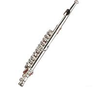 Dolvitrny Non Playable Flute- Replica Silver Plated Brass Model