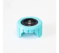 Dolvitrny Plastic Bike GPS Mount for Dahon Folding Bikes 5.1x2.6cm | for Perfect fit for dahon folding bikes, holds GPS computers securely, lightweight plastic build, easy install(Blue)