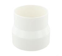 Dolvitrny Plastic Range Hood Duct Reducer Adapter 110mm to 100mm for Kitchen Ventilation System, Cooker Hood Exhaust Pipe Connector, Ducting Conversion Fitting