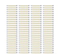 Dolvitrny Polyethylene Fishing Glow for Night Fishing - Luminous Float Illuminator, 2.5mm / 3.0mm / 4.5mm Fluorescent Fishing Lights, Pack of 100(Green 4.5mm)