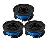 Dolvitrny Replacement Spools RAC125 for Ryobi-RLT1830H13, RLT1825LI, OLT1831S - 1.6mm Twisted Line, Auto Feed, Tool-Free Change, Grass Trimmer Heads