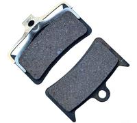 Dolvitrny Resin Disc Brake Pads, Steel Base For Quiet Stopping, Compat-