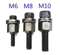 Dolvitrny Rivet Nut Setter, Hand Rivet Nut Tool for to M10 Sizes, Steel Replacement Riveter Mandrel, Multi-Size Riveting Tool for Nut Install(M6-M8-M10)