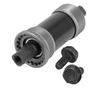 Dolvitrny Road For Bike Square Taper Bottom Bracket, 68mm Shell Width, Sealed Bearings, For CNC-Machined Carbon Steel, 107-127.5mm Spindle Length Options(110.5#)