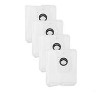 Dolvitrny Robot Vacuum Cleaner Dust Bags 4L Disposable with Auto Seal for 70 Days Hands-Free Cleaning Compatible with RV10 Plus and RVA200 Models(4 PACK)
