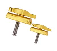 Dolvitrny Rotating Handle C-Clamp Stem For NEO | High-strength CNC Aluminum, Rust-proof Screw, Ergonomic Grip For Folding Bikes, Secure Locking For Rough Terrain