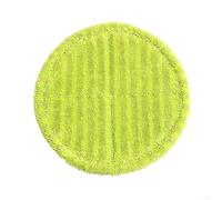 Dolvitrny Round For Edge Mopping Cloth for Electric Mops - 16 cm Washable & Reusable Cleaning Pad, Soft Absorbent Floor Cloth Pet Hair and Grime
