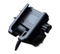 Dolvitrny Secure Bike Handlebar Mount 9.2x6.1cm Anti-Slip | for ipx waterproof shell, rain for splash guard, all-weather riding, 4.7-7.2 inch compatibility, black (BlackStemModel)
