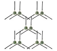 Dolvitrny Side Brush Replacement for Lefant M310C Robot Vacuum Cleaner - ABS For Edge Cleaning Brush for Carpet & Hard Floor Maintenance (10-Pack)