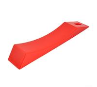 Dolvitrny Silicone Deadlift for Barbell Loading Aid - Anti-slip Weightlifting Block, Bumper Plate, Powerlifting & Squat Rack (2 pcs)(Red)