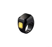 Dolvitrny Smart Prayer Ring Counter with LCD Display, Waterproof Digital Tasbeeh Finger Ring, Rechargeable via Type-C, Self-Locking Counting Tool for Sports and(18mm Black)