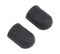 Dolvitrny Soft Rubber Bike Brake Sleeve Comfortable Touch Black Set | Anti-slip texture, secure grip in wet conditions, fit, pair of black covers, enhances safety(Black)