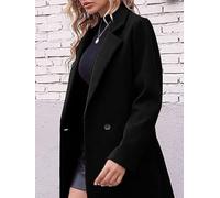 Dolvitrny Solid Color Women's Jacket Autumn Winter Fashion Outerwear | Polyester fabric construction, medium stretch comfort, new condition item, female applicable gender, fashion style