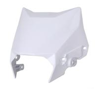 Dolvitrny -Surron -Light Shell for -Ultra Bee Off Road E Bike, White PP Plastic Headlight Case Cover, Lightweight Electric Dirt Bike Lamp Guard Housing