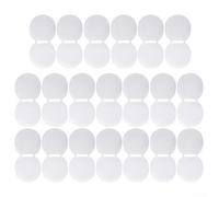 Dolvitrny Table Tennis Racket Protective Film - Transparent PVC Paddle Cover, Self- 16 x 16 cm Sheet for Indoor For Ping Pong Bat Protection