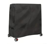 Dolvitrny Table Tennis Table Cover 210D Oxford Fabric Water Resistant for Ping Pong Table Protection Outdoor All Weather Use