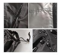 Dolvitrny Telescope Cover for Astronomical Telescopes | Weatherproof Rain and Dust Protection Hood | Sun UV Resistant Oxford Cloth | Foldable Design(210D 银色 100 * 75CM)