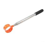 Dolvitrny Telescopic For Ball Retriever 9Ft and 12Ft, Stainless Steel Extendable Pickup Tool with Double-Sided Cup for Water Hazards, Rubber Non-Slip Grip(12Ft)