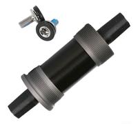 Dolvitrny Threaded Bottom Bracket for Mountain Bike Black Lightweight | Waterproof screws included, sealed bearing design, keeps dirt out for smooth performance on trails