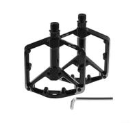 Dolvitrny Three-Bearing Aluminum Pedals Optimized For Transfer And Consistent Rotation On Multiple Bike Platforms