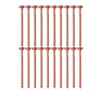Dolvitrny Tree Root Killing Spikes for Stump Elimination, 4 Inch Copper Nails for Tree Stump Removal, Non Invasive Stump Killer, 65mm and 75mm Options(A)