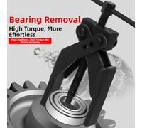 Dolvitrny Two Claw Bearing Puller with Spiral Gear Remover Function, Three-Hole Adjustment High Torque Puller for Industrial Maintenance Applications