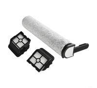 Dolvitrny Ultenic-AC1 and Elite-Vacuum Replacement Kit: Main Roller-Brush & Dust Filters for Wet/Dry Vacuum Cleaners