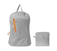 Dolvitrny Ultralight Hiking Backpack, Foldable 18L Pack With Water-Resistant Nylon, Compact For Travel Camping Trekking, Lightweight Daypack For Men Women(Gray)