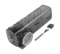 Dolvitrny Wall-Mounted Suction Cup Soap Dispenser for Shower Gel & Hand Soap - 450ml Push-Action, No-Drill, Reusable, Transparent Design(Transparent Gray)