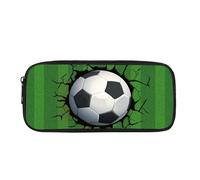 Dolyues 3D Soccer Large Pencil Case for Boys - Stylish Organizer Pouch for School Supplies | Perfect Storage Solution for Primary Students