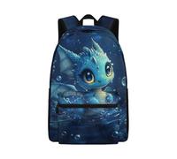 Dolyues Back to School Backpack for Elementary Boys Lightweight Third Grade Dragon Bookbag Cool Book Bags for Kids Age 8-10 Ergonomic 17 Inch Casual Daypack
