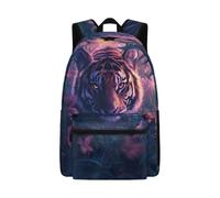 Dolyues Back to School Backpack for Elementary Kids Ergonomic Boys Third Grade Tiger Bookbag Lightweight Book Bags Age 8-10 Cool 17 Inch Hiking Rucksack