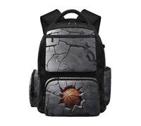 Dolyues Basketball Bookbag for Elementary Boys Ergonomic Backpack Ages 8-10 Third Grade Back to School Backpacks for Boy Outdoor Hunting Everyday Carry