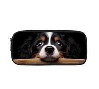 Dolyues Bernese Mountain Dog Zipper Pencil Case - Stylish School Supplies & Makeup Pouch for Women & Girls Cute Pen Bag Large Capacity