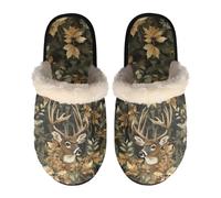 Dolyues Blue Turtle Cat Slippers for Girls Women, Anti Skid Rubber Sole Flat Shoes Indoor House Shoes, Slip on Slippers Lightweight Size Large