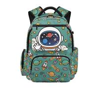 Dolyues Bookbag for Elementary Boys Second Grade Cool Backpack Lightweight Astronaut Back to School Backpacks for Boy Ages 8-10 Camping Travel Everyday Carry