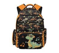 Dolyues Boys Dinosaur Backpack for School Ergonomic Bookbag Ages 10-12 Elementary Book Bags 5th Grade Backpacks for Kids Hiking Camping Comfortable Carry
