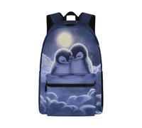 Dolyues Cute Penguin Bookbag for 9 Year Old Girls 4th Grade Back to School Backpack for Elementary Kids Lightweight Backpacks Ergonomic Casual Daypack