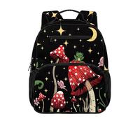 Dolyues Girl Kawaii Back to School Backpack Ages 5-6 Lightweight Mushroom Bookbag for Kindergarten Kids First Grade Preschool Book Bags Comfortable Carry