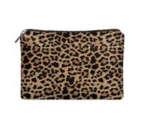 Dolyues Leopard Clutch Bag for Women Cell Phone Bag Ladies Purse and Handbag with Zipper, Sexy Leopard Clutch Wallet