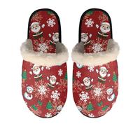 Dolyues Trendy Slippers Winter Warm House Shoes Cute Fluffy Slides Sandals Slip on Flat Shoes Comfy Non Slip Slipper Black Sunflower Horse Size XL