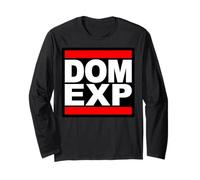 DOM EXP Dominican Republic Expat Digital Nomad Souvenir Long Sleeve T-Shirt
