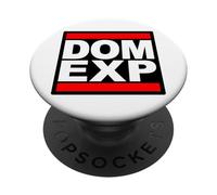 DOM EXP Dominican Republic Expat Digital Nomad Souvenir PopSockets Adhesive PopGrip