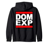 DOM EXP Dominican Republic Expat Digital Nomad Souvenir Zip Hoodie