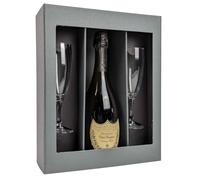 Dom Perignon Vintage 2010 Champagne 75 lutes Gift Set - Sparkling Brut Champagne - Chardonnay and Pinot Noir - Christmas, Birthday, Valentines, Wedding Present