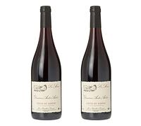 Domaines André Aubert Côtes du Rhône AOC La Serine | 2 x 75cl | Red Wine 14% | Syrah Grenache Blend | Fruity & Spicy Rhône Wine | Smooth Medium-Bodied