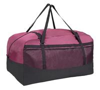 Domaker Folding Wheeled Rolling Duffle Bag for Camping Travel, Large Lightweight Duffel Bag with Casters and Pull Handle, Grey, 30'', Red 100L, 100L, Foldable Luggage Bag